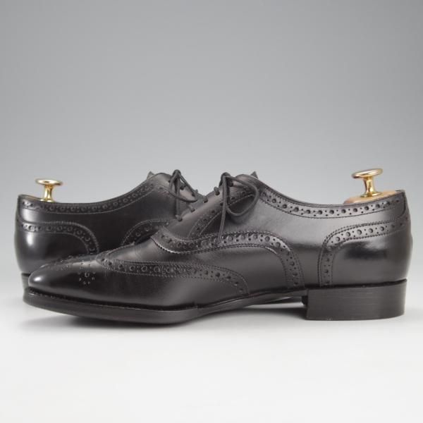 美品★Oriental/オリエンタル SIZE 6【上級★ベベルドグッドイヤー/フルブローグ】6201F/カーフ/黒/メンズ ★k167