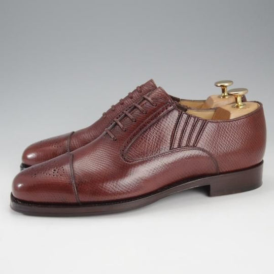 極美品★Oriental/オリエンタル SIZE 6.5【定価￥66,000-★GABRIEL 2/レイジーマン】7950ラスト/8101/赤茶/グレインレザー/メンズ★k168