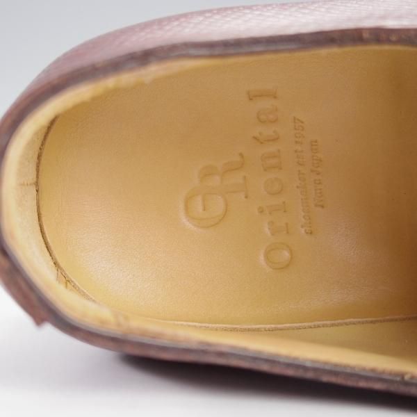 極美品★Oriental/オリエンタル SIZE 6.5【定価￥66,000-★GABRIEL 2/レイジーマン】7950ラスト/8101/赤茶/グレインレザー/メンズ★k168
