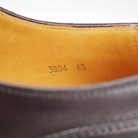 極美品★Oriental/オリエンタル SIZE 6.5【定価￥60,500-★ARAN 2/Uチップ】808ラスト/3804/カーフ/黒/メンズ★k169