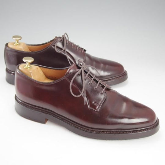 極上★クロケット&ジョーンズ 8EE【現行定価16万円程度★コードバン仕様/CARLISLE】240ラスト/プレーントゥ/赤茶/Crockett&Jones★k170