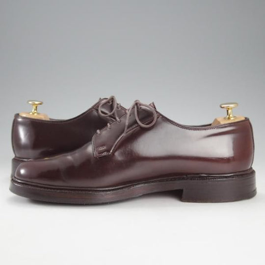 極上★クロケット&ジョーンズ 8EE【現行定価16万円程度★コードバン仕様/CARLISLE】240ラスト/プレーントゥ/赤茶/Crockett&Jones★k170