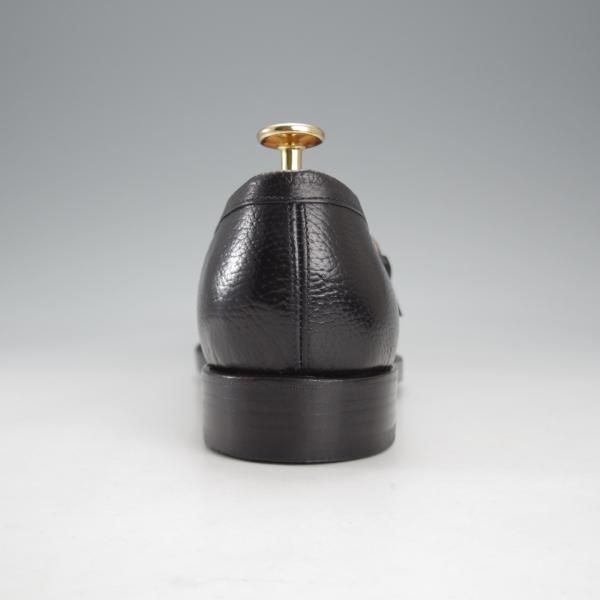 極美品★Oriental/オリエンタル SIZE 6【オーダー価格7.7万円程度★MAYFAIR/ストラップローファー】7950ラスト/グレインレザー/黒★k171