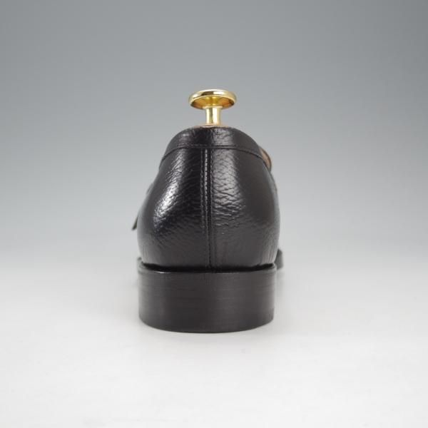 極美品★Oriental/オリエンタル SIZE 6【オーダー価格7.7万円程度★MAYFAIR/ストラップローファー】7950ラスト/グレインレザー/黒★k171