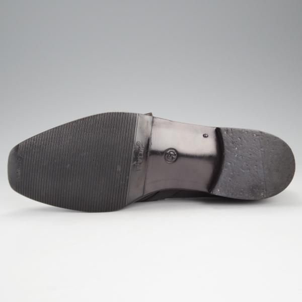 極美品★Oriental/オリエンタル SIZE 6【オーダー価格7.7万円程度★MAYFAIR/ストラップローファー】7950ラスト/グレインレザー/黒★k171