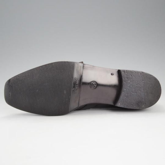 極美品★Oriental/オリエンタル SIZE 6【オーダー価格7.7万円程度★MAYFAIR/ストラップローファー】7950ラスト/グレインレザー/黒★k171