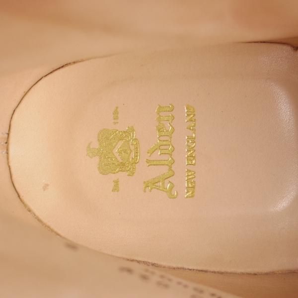 極美品★オールデン 8D【定価￥227,700-★コードバン仕様/タンカーブーツ】4540H/ミリタリーラスト/赤茶/#8/メンズ/ALDEN★k173