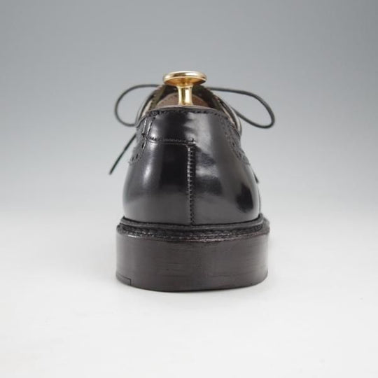 極美品★オールデン 7D【現行定価18万円程度★コードバン仕様/31851/バリーラスト】ユナイテッドアローズB&Y別注/黒/ALDEN★k174