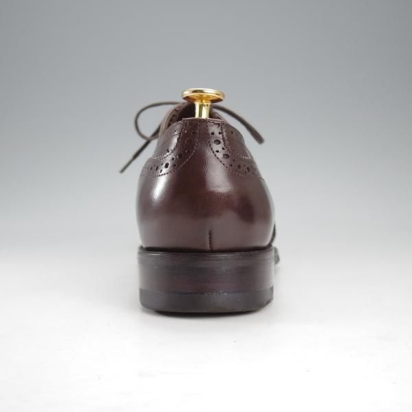 極美品★(スペイン製)MEERMIN/メルミン SIZE 8【グッドイヤーウェルテッド製法★フルブローグ/102399】カーフ/濃茶/メンズ★k176