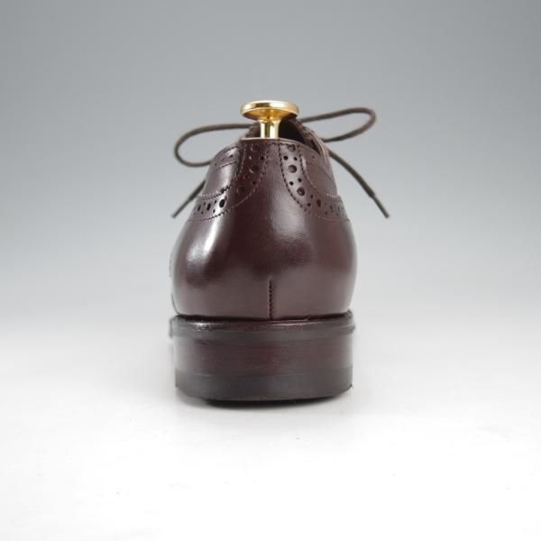 極美品★(スペイン製)MEERMIN/メルミン SIZE 8【グッドイヤーウェルテッド製法★フルブローグ/102399】カーフ/濃茶/メンズ★k176