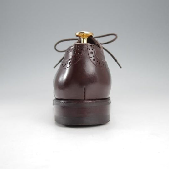 極美品★(スペイン製)MEERMIN/メルミン SIZE 8【グッドイヤーウェルテッド製法★フルブローグ/102399】カーフ/濃茶/メンズ★k176