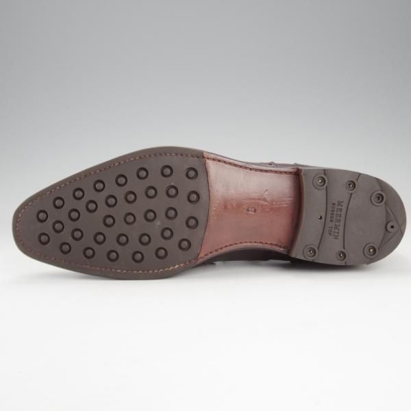 極美品★(スペイン製)MEERMIN/メルミン SIZE 8【グッドイヤーウェルテッド製法★フルブローグ/102399】カーフ/濃茶/メンズ★k176