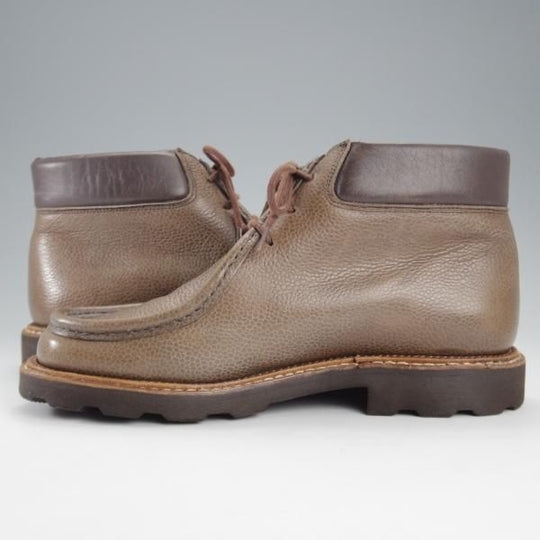 極上★パラブーツ SIZE 39【定価￥77,760-★飾りコバ仕様/MILLY/チロリアンブーツ】ミリー/グレインレザー/灰茶/Paraboot★k177