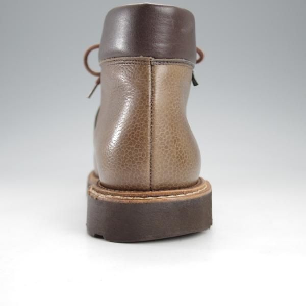 極上★パラブーツ SIZE 39【定価￥77,760-★飾りコバ仕様/MILLY/チロリアンブーツ】ミリー/グレインレザー/灰茶/Paraboot★k177