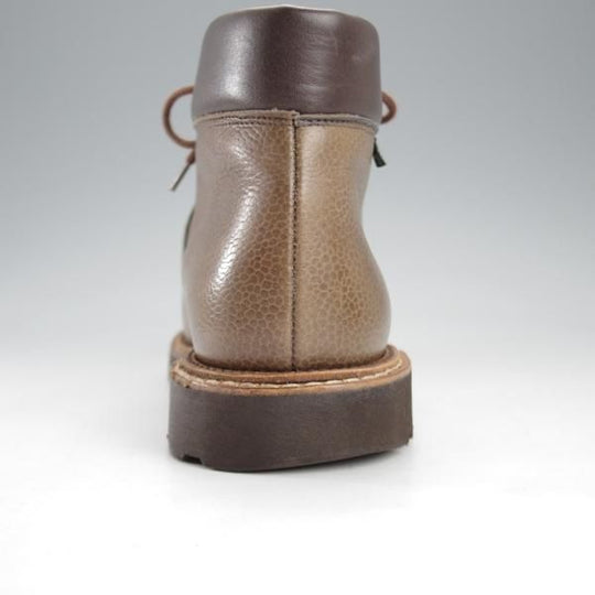 極上★パラブーツ SIZE 39【定価￥77,760-★飾りコバ仕様/MILLY/チロリアンブーツ】ミリー/グレインレザー/灰茶/Paraboot★k177