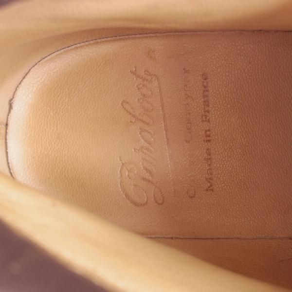 極上★パラブーツ SIZE 39【定価￥77,760-★飾りコバ仕様/MILLY/チロリアンブーツ】ミリー/グレインレザー/灰茶/Paraboot★k177