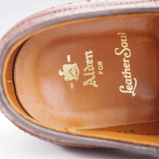 ほぼ試着程度★オールデン 7D【貴重★(ハワイ)Leather Soul別注/スペクテイターシューズ/8114】ハンプトンラスト/茶/ALDEN★k179
