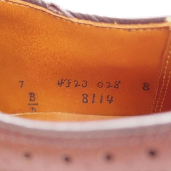 ほぼ試着程度★オールデン 7D【貴重★(ハワイ)Leather Soul別注/スペクテイターシューズ/8114】ハンプトンラスト/茶/ALDEN★k179
