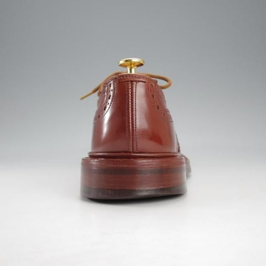 極上★トリッカーズ SIZE 8【定価￥121,000-★BOURTON/バートン】m5633/マロンアンティーク/カントリーシューズ/茶/短靴/Tricker's★k181