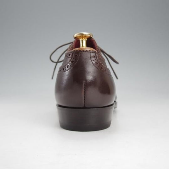 極上★(金沢)KOKON/ココン SIZE 6【現行オーダー価格￥102,300〜★クォーターブローグ/422】KO-1ラスト/カーフ/濃茶/メンズ★k183