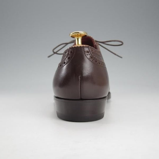 極上★(金沢)KOKON/ココン SIZE 6【現行オーダー価格￥102,300〜★クォーターブローグ/422】KO-1ラスト/カーフ/濃茶/メンズ★k183