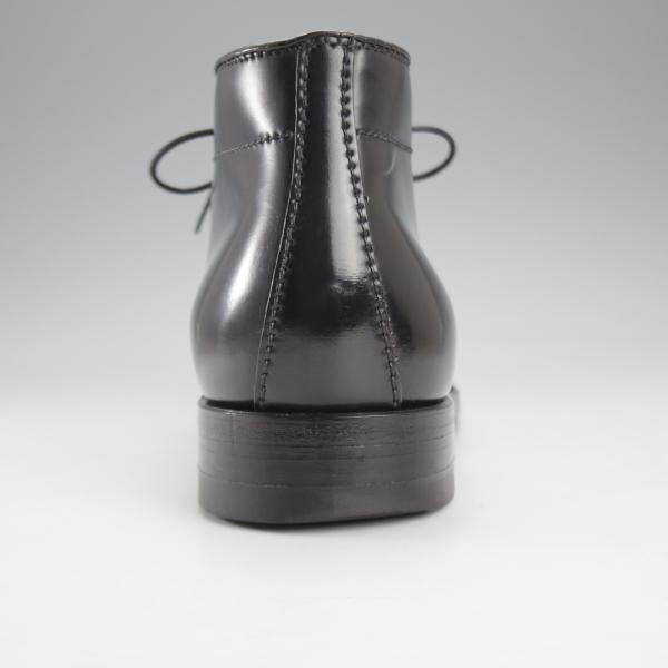 美品★オールデン 8D【貴重★コードバン仕様/6アイレットチャッカブーツ】モディファイドラスト/8645/黒/メンズ/ALDEN★k184