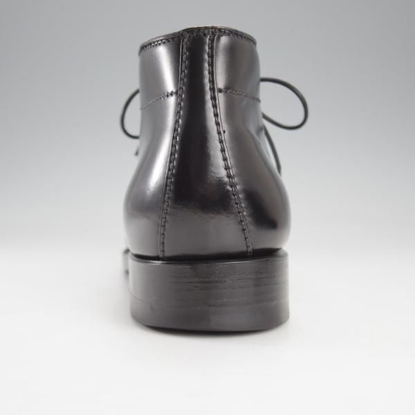 美品★オールデン 8D【貴重★コードバン仕様/6アイレットチャッカブーツ】モディファイドラスト/8645/黒/メンズ/ALDEN★k184