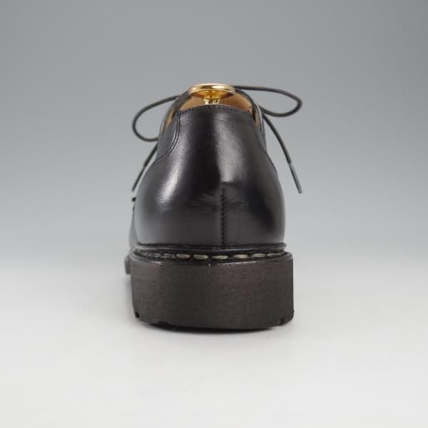 極美品★パラブーツ SIZE 8【定価￥79,200-★シャンボード/CHAMBORD】リスレザー/TEXソール/Uチップ/NOIR/黒/メンズ/Paraboot★k185