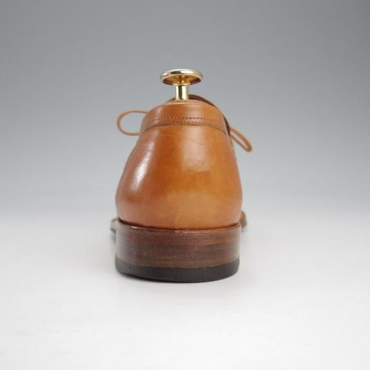 極上★(伊)ボノーラ 6.5E【貴重★ハンドソーンウェルテッド製法/旧ボノーラ】BEAMS F別注/ローファー/茶/ビームス/BONORA★k187