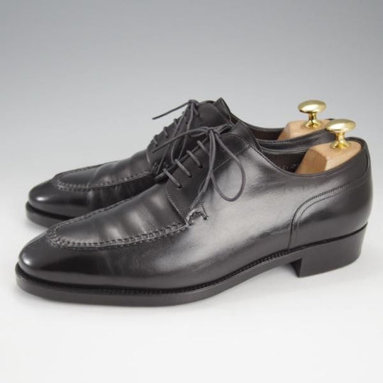 極上★銀座ヨシノヤ 23.5EE【現オーダー価格25万円〜★(伊)ゾンタ社のオールドイングランド/EG/ドーバー似寄モデル】Uチップ/黒★k188