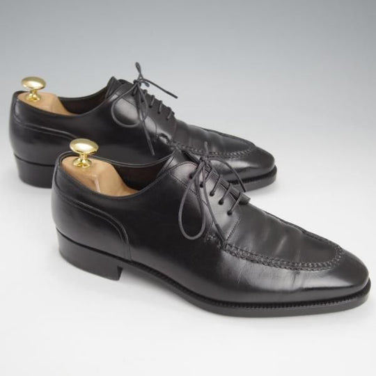 極上★銀座ヨシノヤ 23.5EE【現オーダー価格25万円〜★(伊)ゾンタ社のオールドイングランド/EG/ドーバー似寄モデル】Uチップ/黒★k188