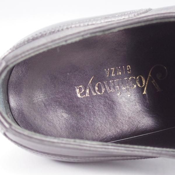 極上★銀座ヨシノヤ 23.5EE【現オーダー価格25万円〜★(伊)ゾンタ社のオールドイングランド/EG/ドーバー似寄モデル】Uチップ/黒★k188