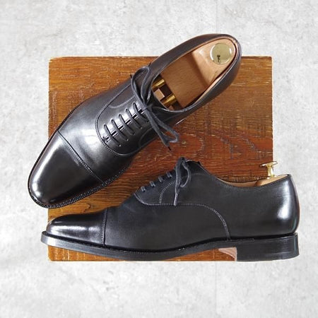 ★チャーチ 60F/UK6【★ストレートチップ/KENTFORD】138ラスト/ナチュラルカーフ/黒/メンズ/Church's★k193