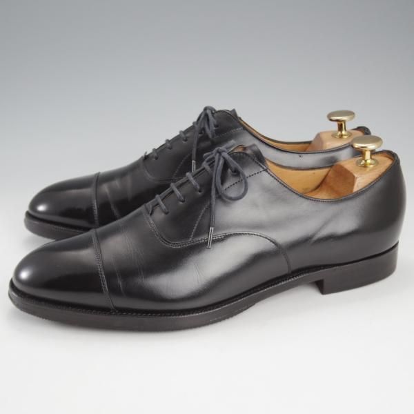 ★エドワードグリーン UK6.5程度【貴重★旧チェルシー/202ラスト/(米)Neiman Marcus別注】旧工場製/CHELSEA/黒/メンズ/EDWARD GREEN★k197