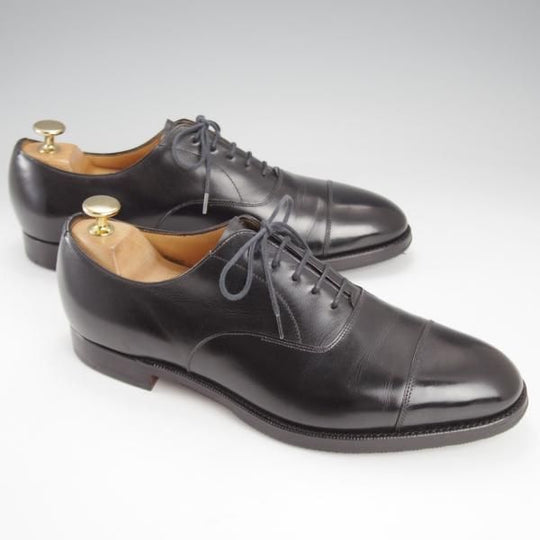 ★エドワードグリーン UK6.5程度【貴重★旧チェルシー/202ラスト/(米)Neiman Marcus別注】旧工場製/CHELSEA/黒/メンズ/EDWARD GREEN★k197