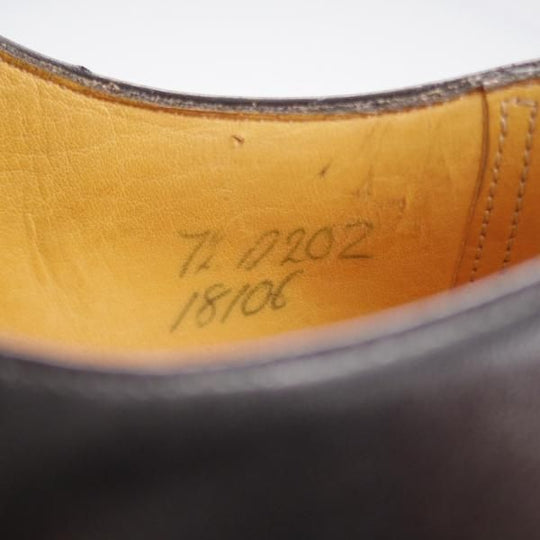 ★エドワードグリーン UK6.5程度【貴重★旧チェルシー/202ラスト/(米)Neiman Marcus別注】旧工場製/CHELSEA/黒/メンズ/EDWARD GREEN★k197