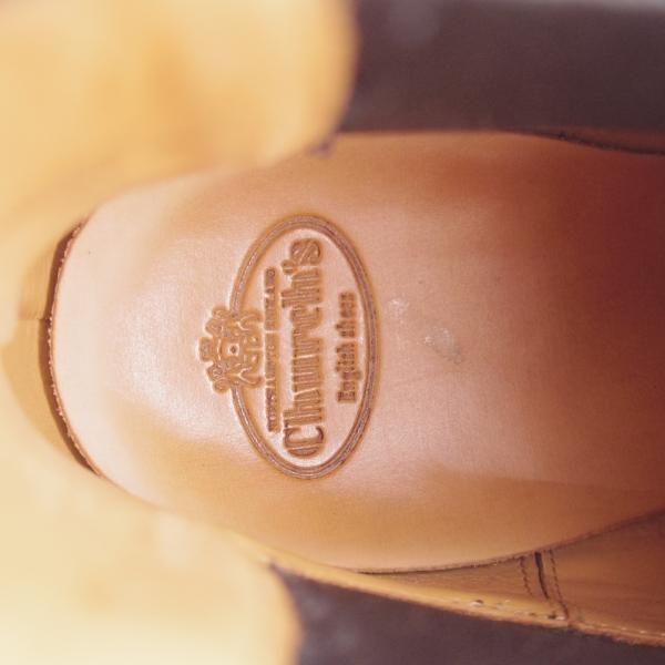 極上★チャーチ(レディース) SIZE 36【定価￥176,000-★MONMOUTH/サイドゴアブーツ】ポリッシュドバインダーカーフ/赤茶/Church's★k201