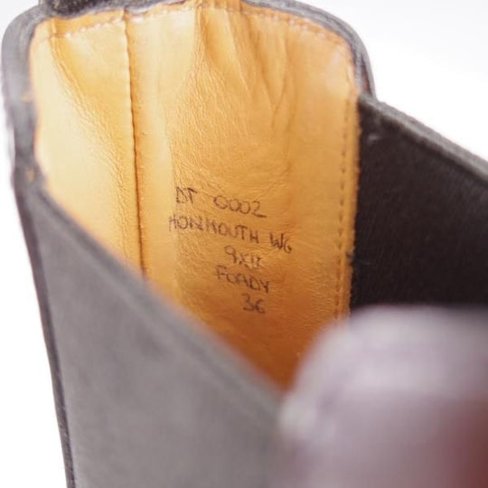 極上★チャーチ(レディース) SIZE 36【定価￥176,000-★MONMOUTH/サイドゴアブーツ】ポリッシュドバインダーカーフ/赤茶/Church's★k201