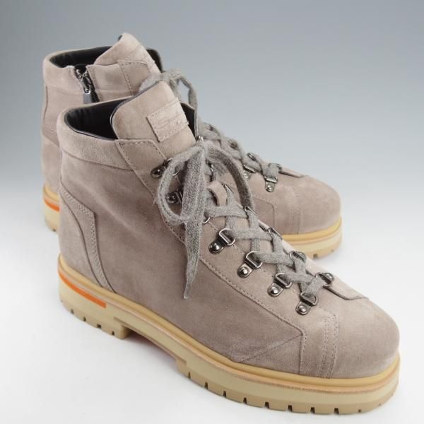 サントーニ SIZE 8【レースアップブーツ/灰茶】 | 高級中古革靴