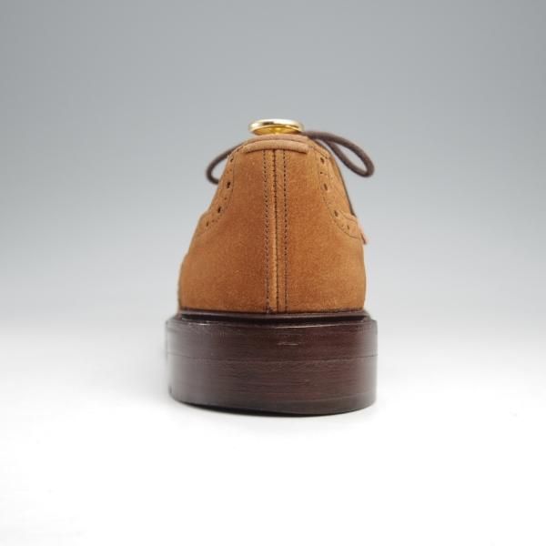 極上★トリッカーズ SIZE 9【定価￥121,000-★BOURTON/バートン】m5633/カントリーシューズ/スエード/茶/短靴/Tricker's★k203