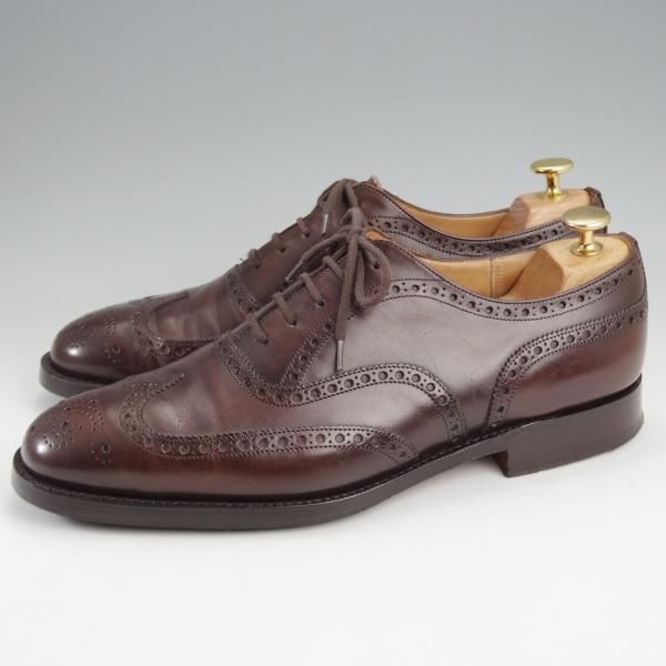 極上★チャーチ 80F/UK8【定価￥176,000-★チェットウィンド/CHETWYND】173ラスト/フルブローグ/ネバダカーフ/濃茶/Church'★k207