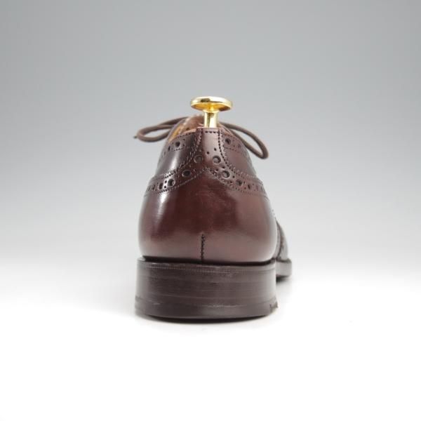 極上★チャーチ 80F/UK8【定価￥176,000-★チェットウィンド/CHETWYND】173ラスト/フルブローグ/ネバダカーフ/濃茶/Church'★k207