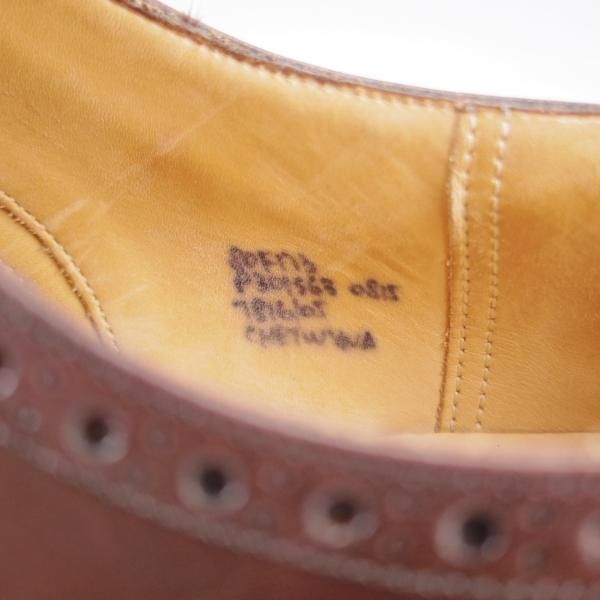 極上★チャーチ 80F/UK8【定価￥176,000-★チェットウィンド/CHETWYND】173ラスト/フルブローグ/ネバダカーフ/濃茶/Church'★k207