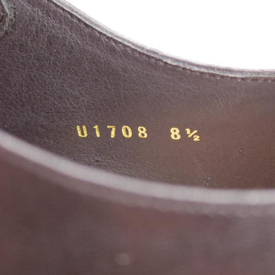 未使用★ユニオンインペリアル SIZE 8.5【ダイナイトソール仕様★パンチドキャップトゥ/U1708】カーフ/黒/メンズ/Union Imperial★k208