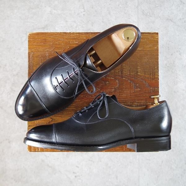 極美品★ユニオンインペリアル SIZE 7【定価￥60,500-★ダイナイトソール/撥水レザー】SU201/ストレートチップ/黒/Union Imperial★k210