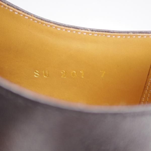 極美品★ユニオンインペリアル SIZE 7【定価￥60,500-★ダイナイトソール/撥水レザー】SU201/ストレートチップ/黒/Union Imperial★k210