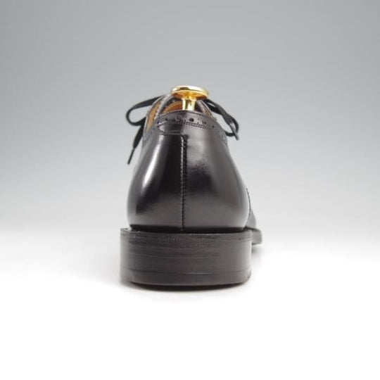 美品★チャーチ 80F/UK8【最上級★ロイヤルコレクション/002ラスト】EDWARD/4都市ロゴ/セミブローグ/カーフ/黒/メンズ/Church'★k211