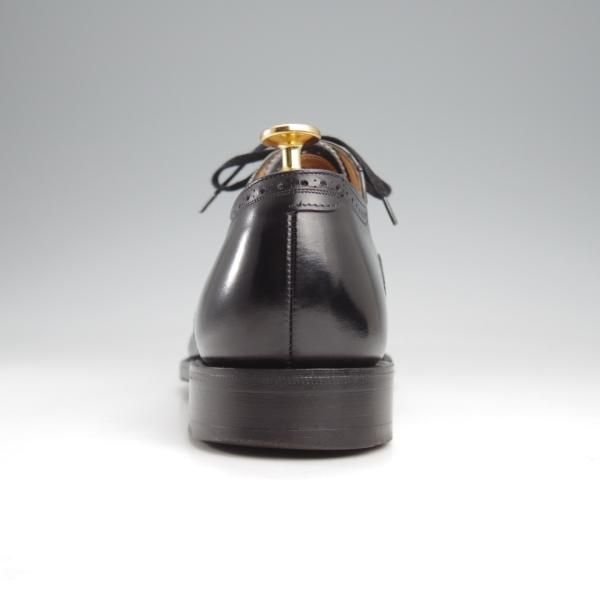 美品★チャーチ 80F/UK8【最上級★ロイヤルコレクション/002ラスト】EDWARD/4都市ロゴ/セミブローグ/カーフ/黒/メンズ/Church'★k211