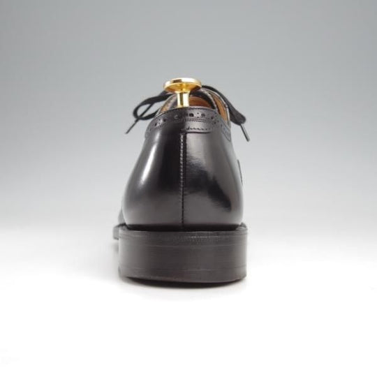 美品★チャーチ 80F/UK8【最上級★ロイヤルコレクション/002ラスト】EDWARD/4都市ロゴ/セミブローグ/カーフ/黒/メンズ/Church'★k211