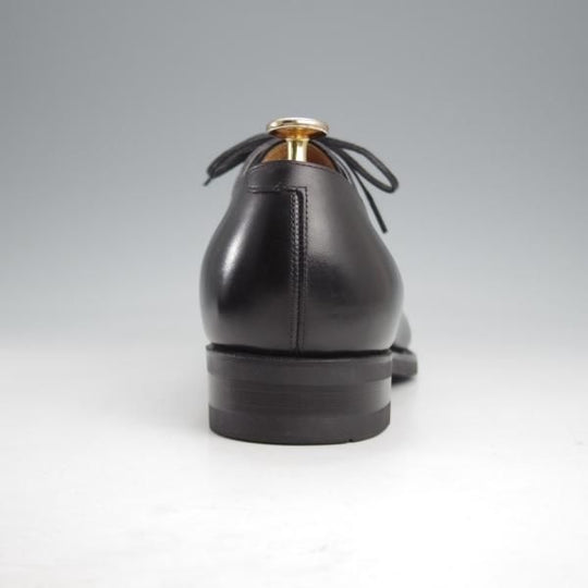 ほぼ試着程度★三陽山長 SIZE 7【定価￥80,300-★勇也/R3010ラスト】パンチドキャップトゥ/カーフ/黒/メンズ/YUYA/Sanyo Yamacho★k212